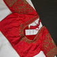 Red Maggam Aari Work Blouse - 
