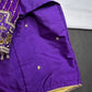 Purple Net Maggam Aari Work Blouse - 
