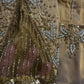 Gold Net Silk Maggam Aari Blouse - 