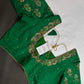 Green Maggam Aari Work Blouse - 