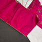 Pink Butterfly Maggam Aari Work Blouse - 