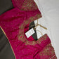 Pink Maggam Aari Work Blouse - 