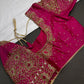 Pink Maggam Aari Work Blouse - 