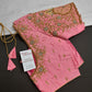 Pink Pattu Silk Maggam Aari Blouse - 