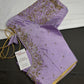 Lavender  Silk Maggam Aari Work Blouse - 