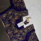 Deep Purple Kardana Maggam Blouse - 