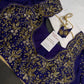 Deep Purple Kardana Maggam Blouse - 