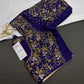 Deep Purple Kardana Maggam Blouse - 