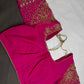 Pink Maggam Aari Work Blouse - 