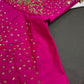 Pink Maggam Aari Work Blouse - 