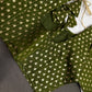 Green Check Butta Stitched Blouse - 