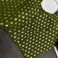 Green Check Butta Stitched Blouse - 