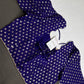 Blue Check Butta Stitched Blouse - 