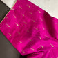 Pink Silk Pattu  Stitched Blouse - 