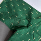 Green Silk Pattu  Stitched Blouse - 