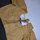 Beige Gold Silk Plain Pattu  Stitched Blouse - 