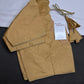 Beige Gold Silk Plain Pattu  Stitched Blouse - 