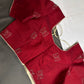 Maroon Red Butterfly Stitched Ready-Made Blouse - BL000791