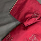 Maroon Red Butterfly Stitched Ready-Made Blouse - BL000791