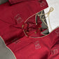Maroon Red Butterfly Stitched Ready-Made Blouse - BL000791