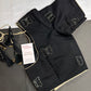Black Butterfly Stitched Ready-Made Blouse - BL000792