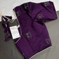 Purple Butterfly Stitched Ready-Made Blouse - BL000793