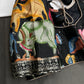 Black Chinon Silk Kalamkari Stitched Ready-Made Blouse - BL000797