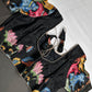 Black Chinon Silk Kalamkari Stitched Ready-Made Blouse - BL000797