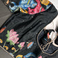 Black Chinon Silk Kalamkari Stitched Ready-Made Blouse - BL000797