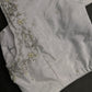White Net Maggam Work Silk Stitched Ready-Made Blouse - BL000803