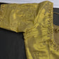 Golden Pattu Silk Elegant Maggam Aari Blouse - BL000812