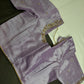 Lavender Purple Pattu Silk Elegant Maggam Aari Blouse - BL000815