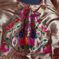 Gold Pure Painthani Blouse - 