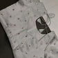 Silver Shinny Silk Blouse - 