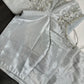 Silver Kardana Maggam Work Silk Blouse - 