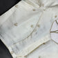 OFF white Elegant  Embroidery Blouse - 