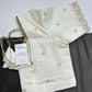 OFF white Elegant  Embroidery Blouse - 