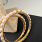 Simple Real Pearl Bangles