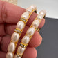 Simple Real Pearl Bangles