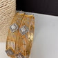 CZ Golden Bangles