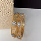 CZ Golden Bangles