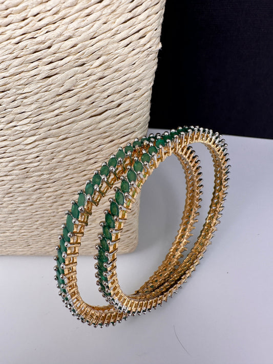 Emerald Green Bangles