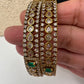 Matte CZ Multi Stone Bangles