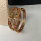 Matte CZ Multi Stone Bangles