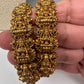 Matte Goddess Lakshmi Openable Bangles
