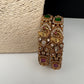 Matte Peacock Multi Color Bangles