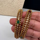 Matte CZ Multi Color Stones Bangles