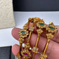Matte Goddess Lakshmi Set of 4 Bangles