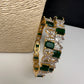 Emerald Green AD Bangles