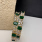 Emerald Green AD Bangles